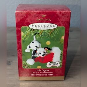 Hallmark Keepsake Tree Ornament Disney 102 Dalmatians Little Dipper Vintage 2000